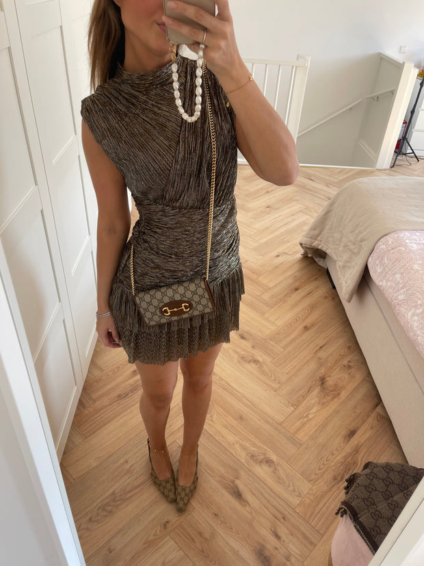 It Girl Dress Gold/Silver Pre order