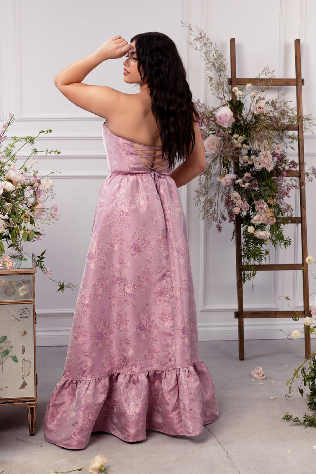 The Charlotte Dress in Orchid Haze Windsor