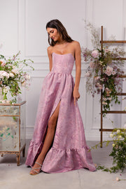 The Charlotte Dress in Orchid Haze Windsor