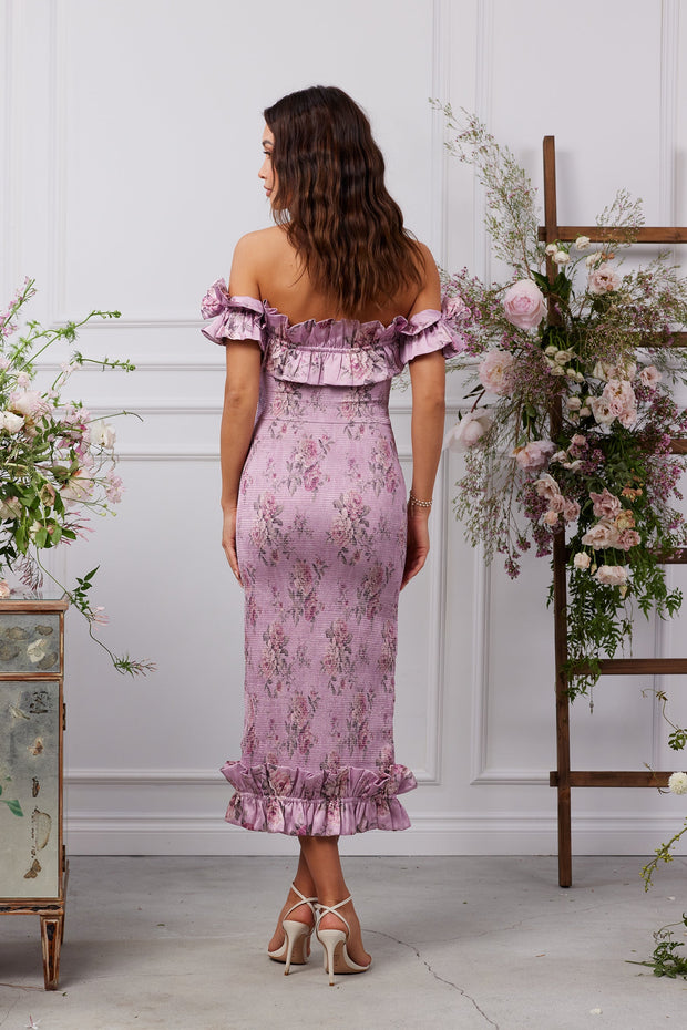 The Lilac Dress in Lilac Tapestry Rose