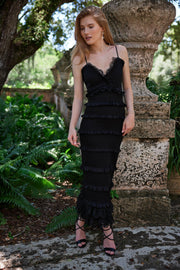 The Narcisse Dress in Black