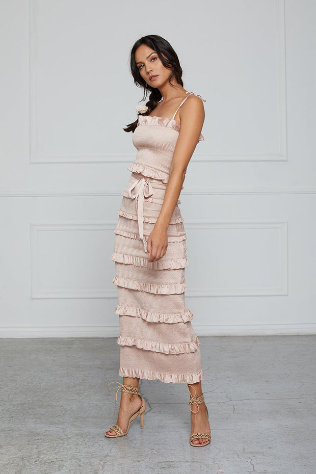 The Lily Dress in Rose Dust