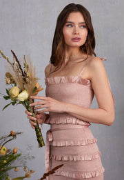 The Lily Dress in Rose Dust