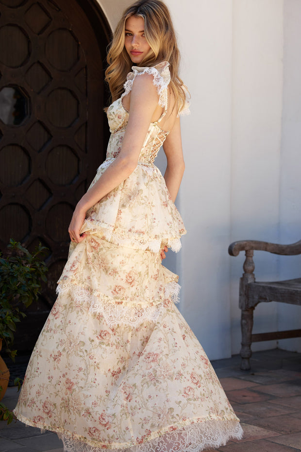 The Jolie Dress in Carmel Valley Rose