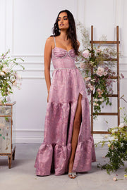 The Lucetta Dress in Orchid Haze Windsor